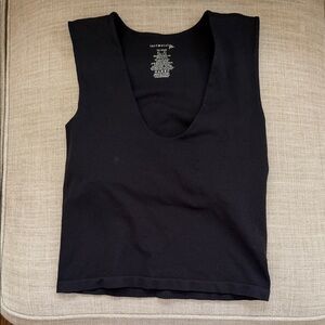 Free people stretchy black top